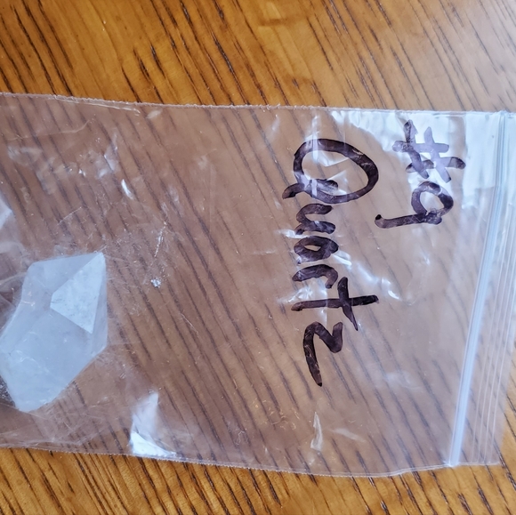 #9 Raw Quartz Crystal Point - Picture 4 of 9